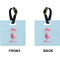 Mermaid Square Luggage Tag (Front + Back)