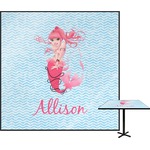 Mermaid Square Table Top - 30" (Personalized)