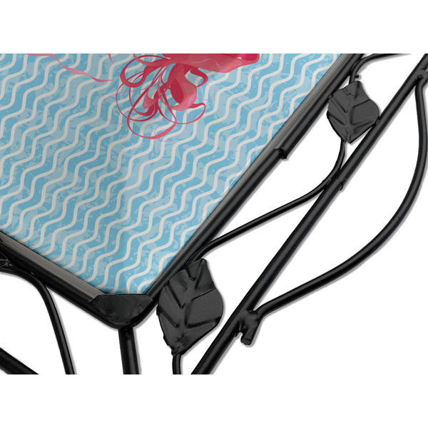 Mermaid Square Trivet - Detail