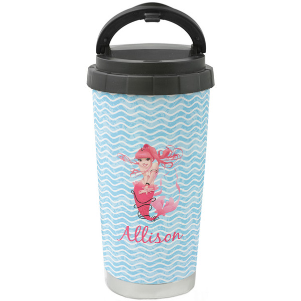 Custom Mermaid Stainless Steel Coffee Tumbler (Personalized)