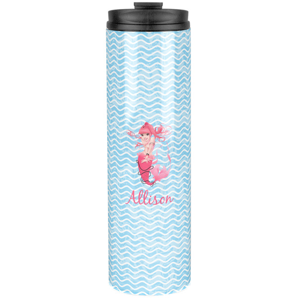 Custom Mermaid Stainless Steel Skinny Tumbler - 20 oz (Personalized)