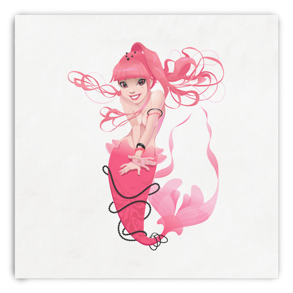 Custom Mermaid Paper Dinner Napkins