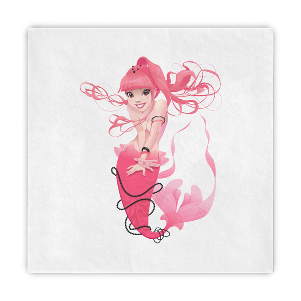 Custom Mermaid Decorative Paper Napkins