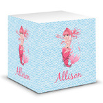 Mermaid Sticky Note Cube (Personalized)