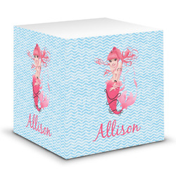 Mermaid Sticky Note Cube (Personalized)