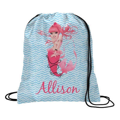 Mermaid Drawstring Backpack (Personalized)