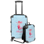 Mermaid Kids 2-Piece Luggage Set - Suitcase & Backpack (Personalized)