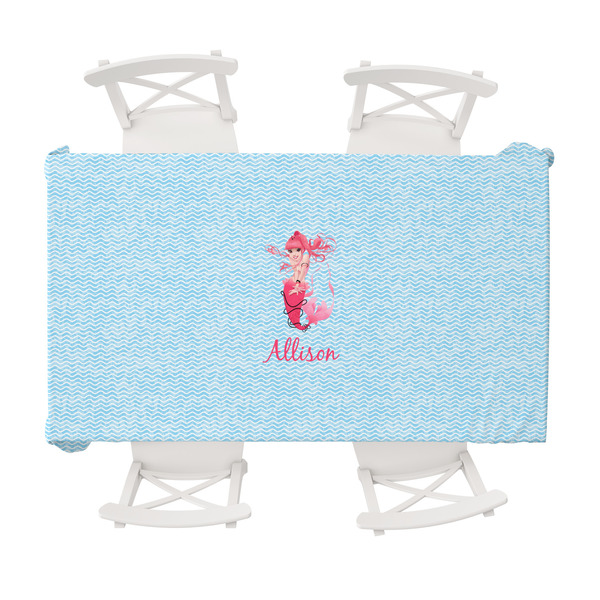Custom Mermaid Tablecloth - 58"x102" (Personalized)