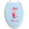 Mermaid Toilet Seat Decal (Personalized)