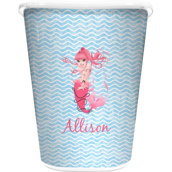 Custom Mermaid Waste Basket (Personalized)
