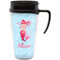 Mermaid Acrylic Travel Mug with Handle (Personalized)