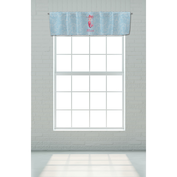 Mermaid Valance - On window