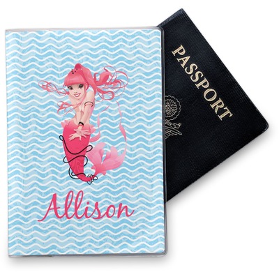 Mermaid Vinyl Passport Holder (Personalized)
