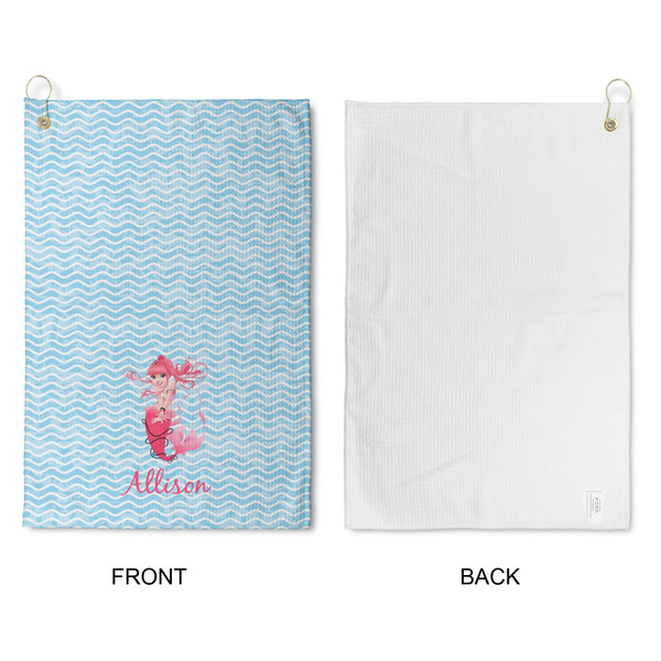 Mermaid Waffle Weave Golf Towel - Approval