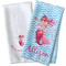 Mermaid Waffle Weave Towels - Two Print Styles