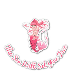Mermaid Graphic Decal - Custom Sizes (Personalized)