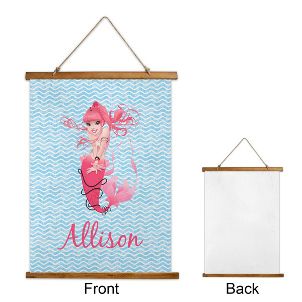 Mermaid Wall Hanging Tapestry - Portrait - APPROVAL