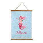 Mermaid Wall Hanging Tapestry - Tall (Personalized)