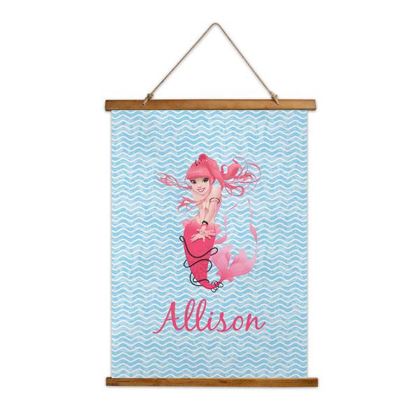Custom Mermaid Wall Hanging Tapestry - Tall (Personalized)