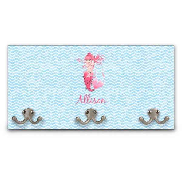 Custom Mermaid Wall Mounted Coat Rack (Personalized)