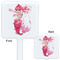 Mermaid White Plastic Stir Stick - Double Sided - Approval