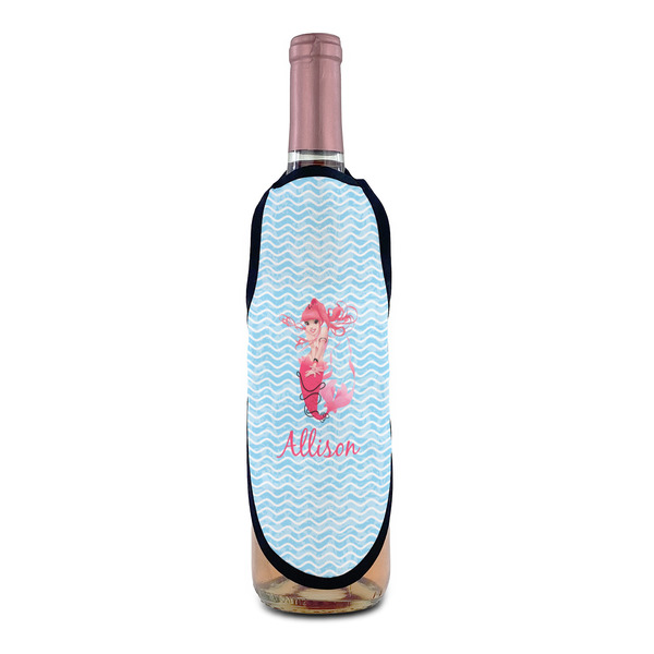 Mermaid Wine Bottle Apron - IN CONTEXT