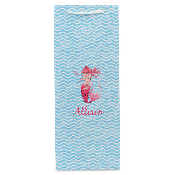 Mermaid Wine Gift Bag - Gloss - Front