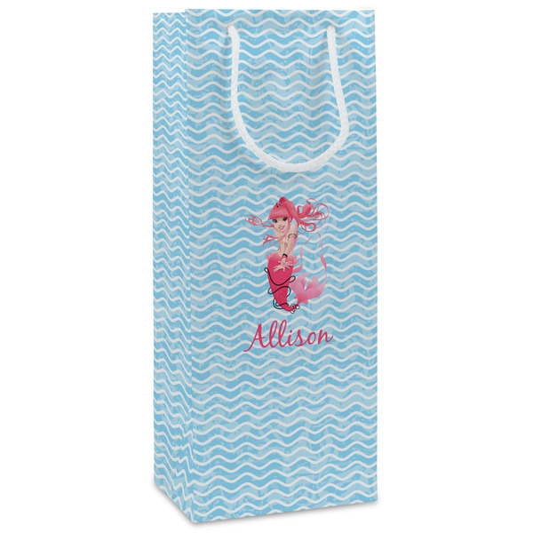 Custom Mermaid Wine Gift Bags (Personalized)