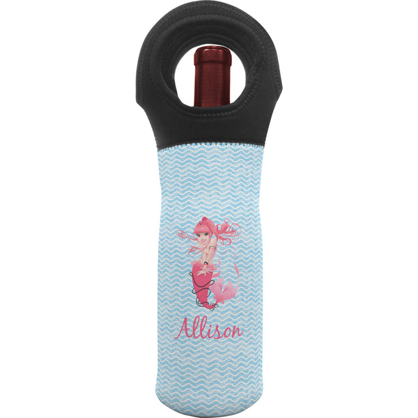 Custom Mermaid Wine Tote Bag (Personalized)