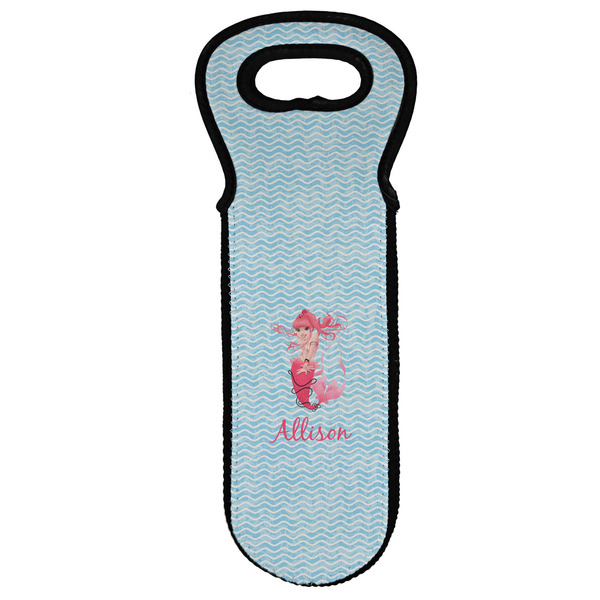 Custom Mermaid Wine Tote Bag (Personalized)