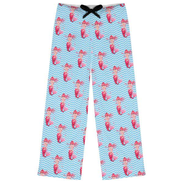 Custom Mermaid Womens Pajama Pants - XS