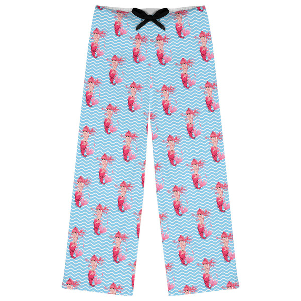 Custom Mermaid Womens Pajama Pants - XS