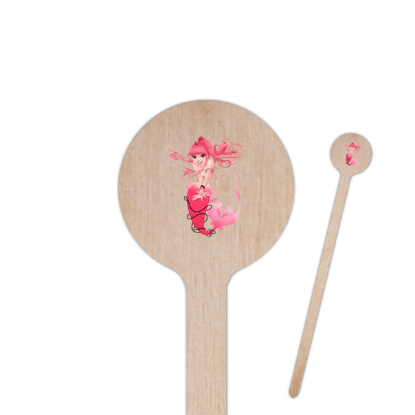 Custom Mermaid Round Wooden Stir Sticks