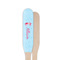 Mermaid Wooden Food Pick - Paddle - Single Sided - Front & Back