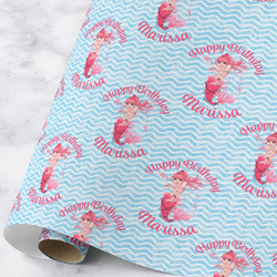 Mermaid Wrapping Paper Roll - Large - Matte (Personalized)