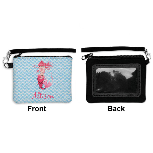 Mermaid Wristlet ID Cases - Front & Back