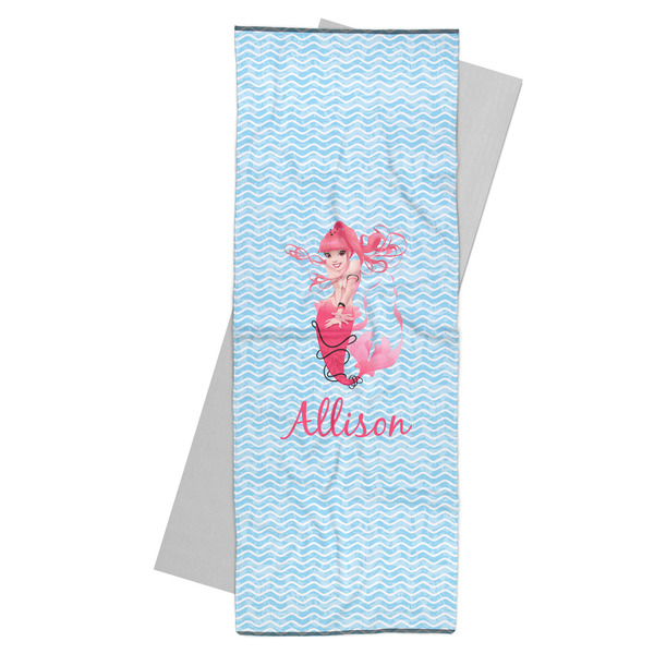 Custom Mermaid Yoga Mat Towel (Personalized)