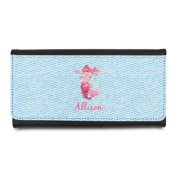 Custom Mermaid Leatherette Ladies Wallet (Personalized)