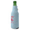 Mermaid Zipper Bottle Cooler - ANGLE (bottle)