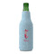 Mermaid Zipper Bottle Cooler - FRONT (bottle)
