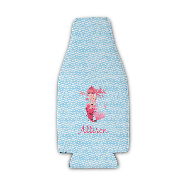 Custom Mermaid Zipper Bottle Cooler (Personalized)