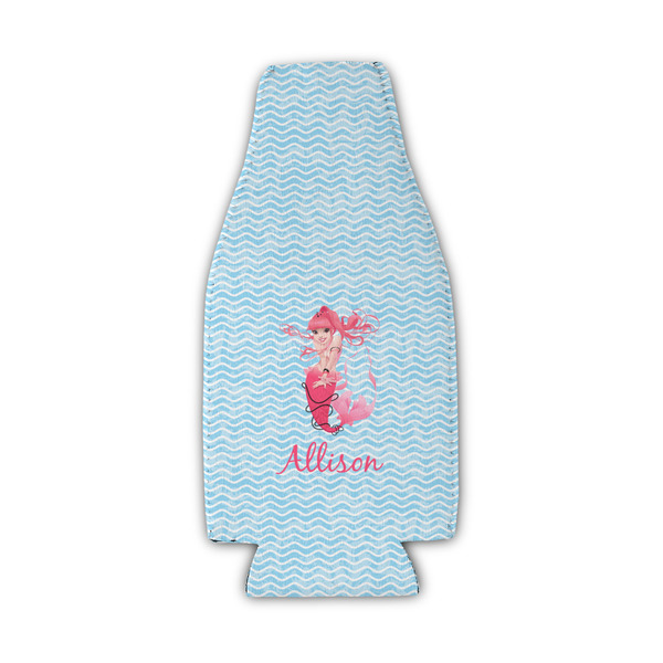 Mermaid Zipper Bottle Cooler - Set of 4 - FRONT
