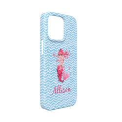 Mermaid iPhone Case - Plastic - iPhone 13 Mini (Personalized)