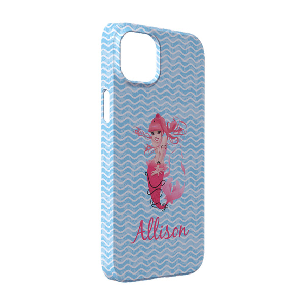 Custom Mermaid iPhone Case - Plastic - iPhone 14 (Personalized)