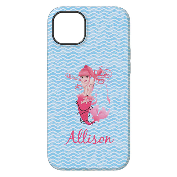 Mermaid iPhone 14 Plus Tough Case - Back