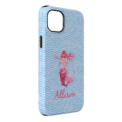 Mermaid iPhone Case - Rubber Lined - iPhone 14 Pro Max (Personalized)