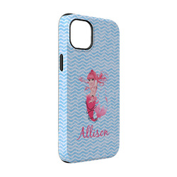 Mermaid iPhone Case - Rubber Lined - iPhone 14 (Personalized)