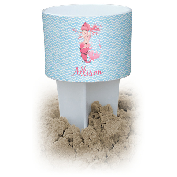 Custom Mermaid Beach Spiker Drink Holder (Personalized)