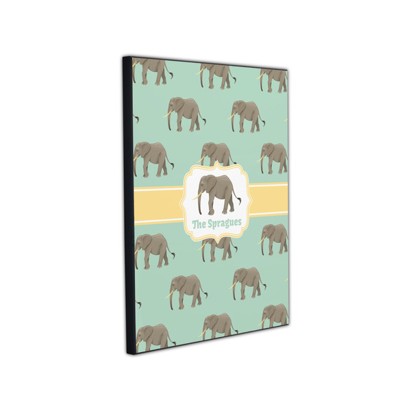 Elephant 11x14 Wood Print - Angle View