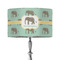 Elephant 12" Drum Lampshade - ON STAND (Fabric)